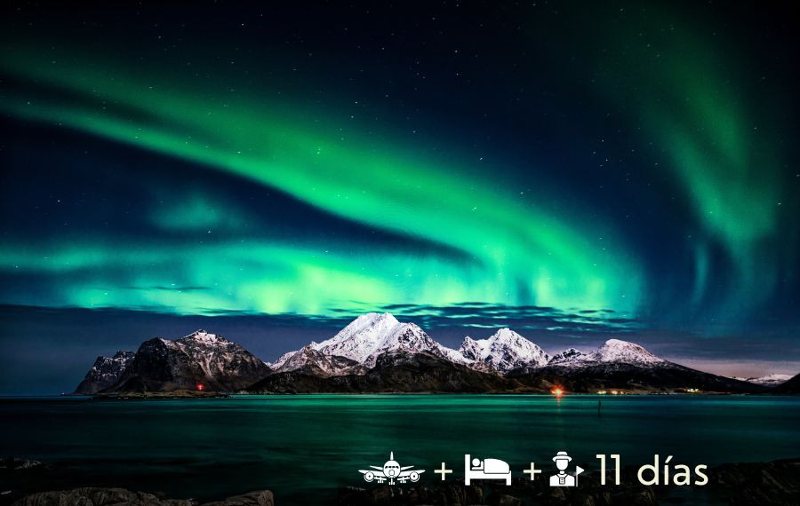 ESCANDINAVIA + AURORAS...